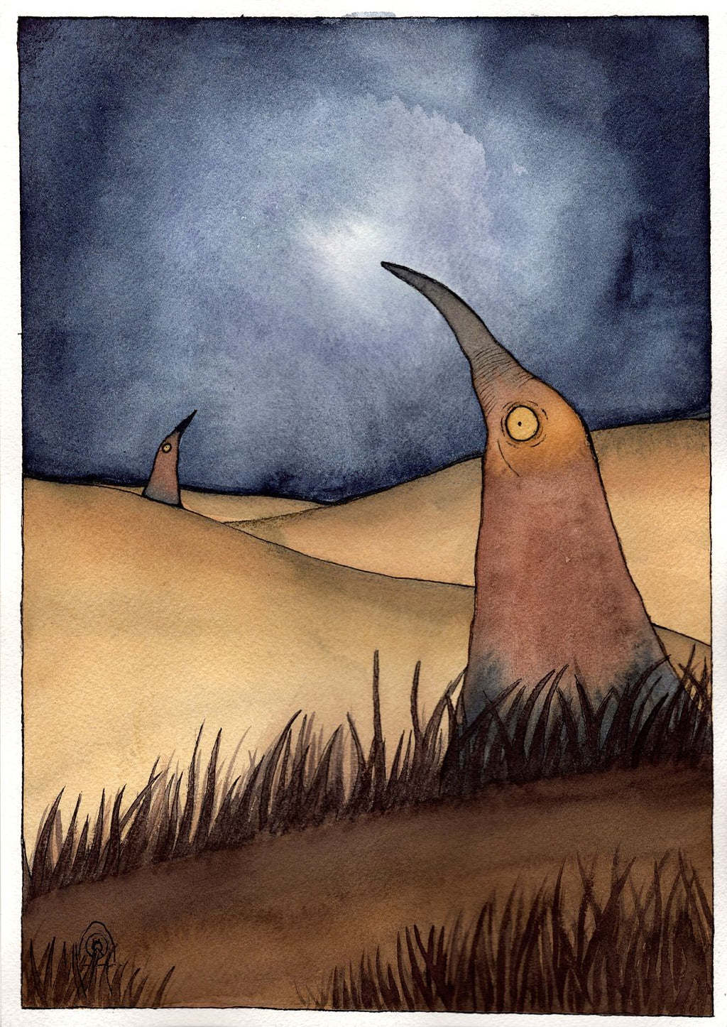 Two Odd Birds